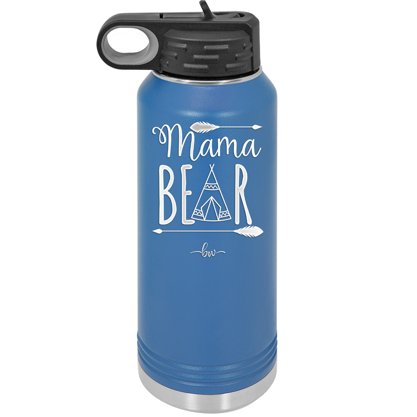 Mama Bear Tent - Laser Engraved Stainless Steel Drinkware - 2005 -