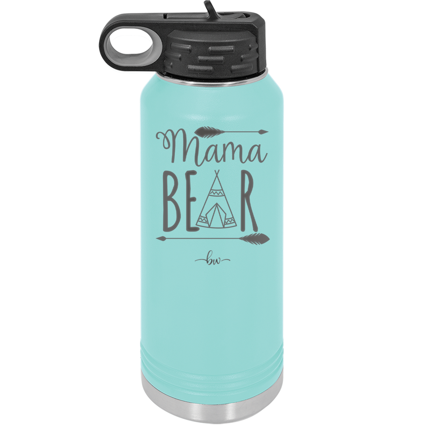 Mama Bear Tent - Laser Engraved Stainless Steel Drinkware - 2005 -