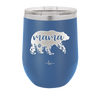 Mama Bear Flowers - Laser Engraved Stainless Steel Drinkware - 2006 -