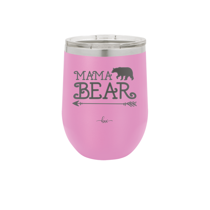 Mama Bear Arrow - Laser Engraved Stainless Steel Drinkware - 2007 -