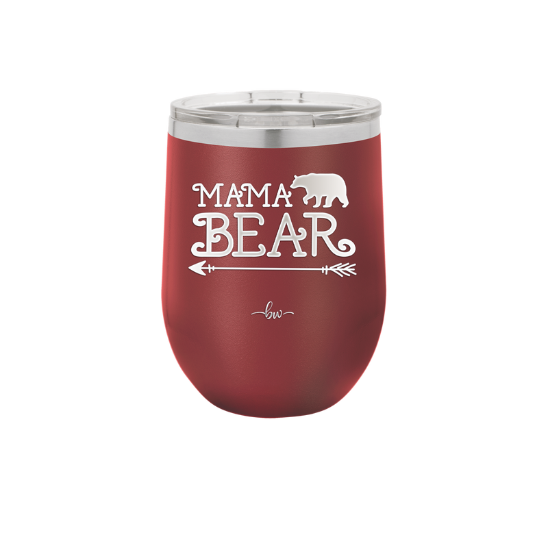 Mama Bear Arrow - Laser Engraved Stainless Steel Drinkware - 2007 -