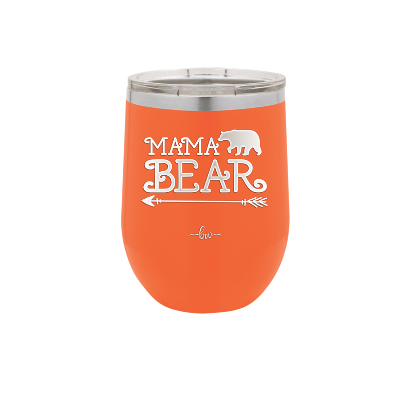Mama Bear Arrow - Laser Engraved Stainless Steel Drinkware - 2007 -