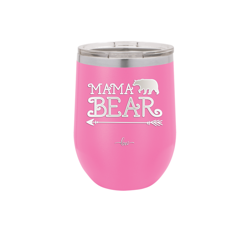 Mama Bear Arrow - Laser Engraved Stainless Steel Drinkware - 2007 -