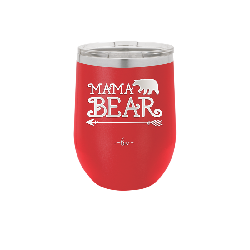 Mama Bear Arrow - Laser Engraved Stainless Steel Drinkware - 2007 -