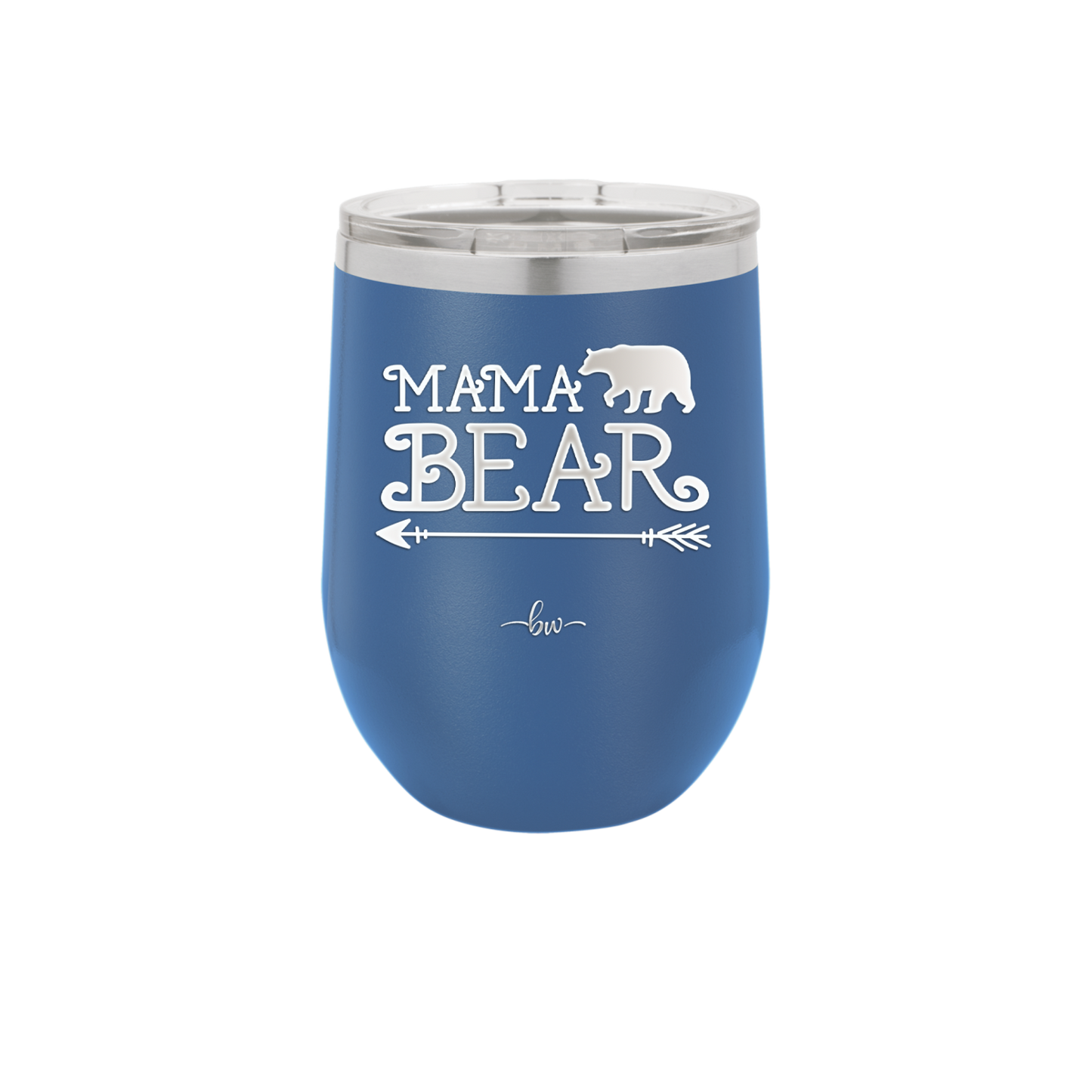 Mama Bear Arrow - Laser Engraved Stainless Steel Drinkware - 2007 -
