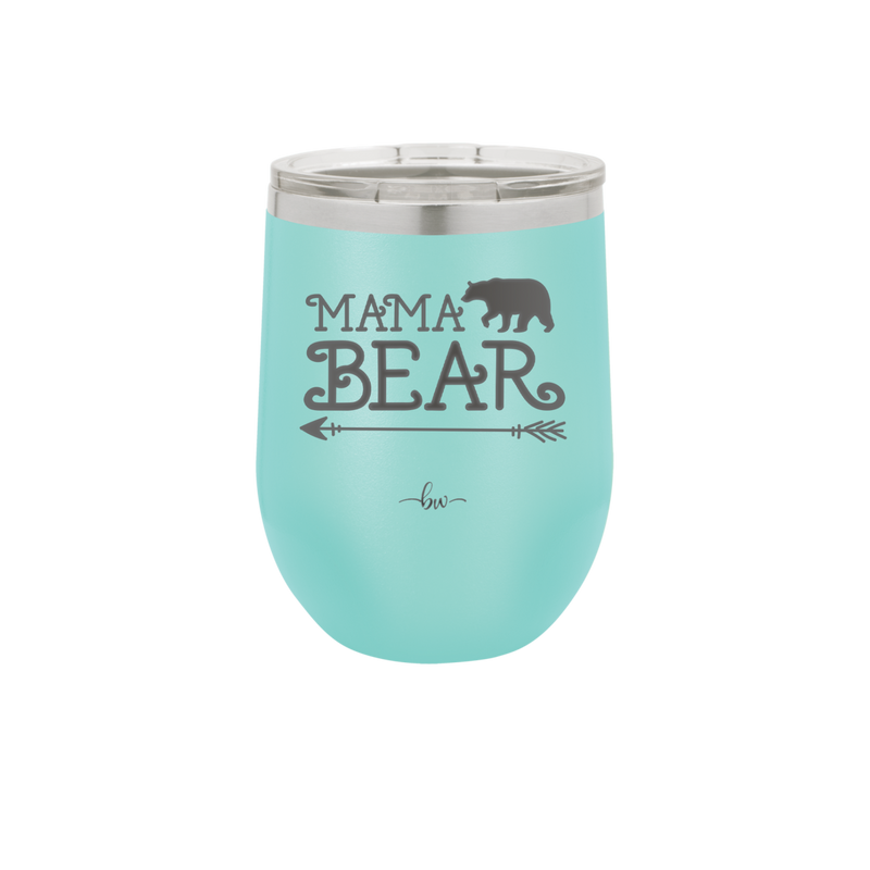 Mama Bear Arrow - Laser Engraved Stainless Steel Drinkware - 2007 -