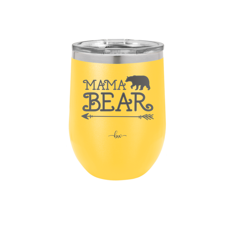 Mama Bear Arrow - Laser Engraved Stainless Steel Drinkware - 2007 -