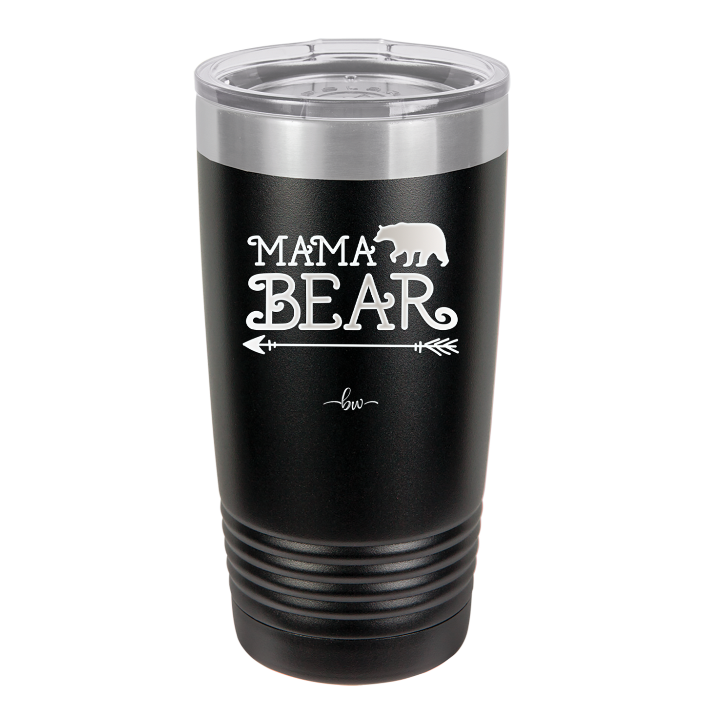 Mama Bear Arrow - Laser Engraved Stainless Steel Drinkware - 2007 -