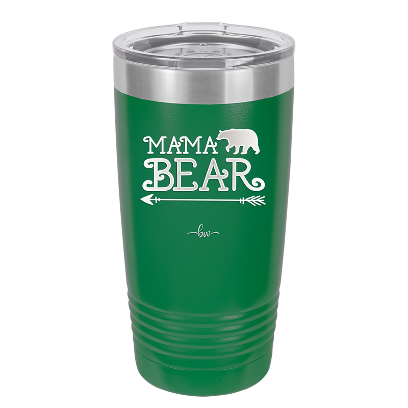Mama Bear Arrow - Laser Engraved Stainless Steel Drinkware - 2007 -