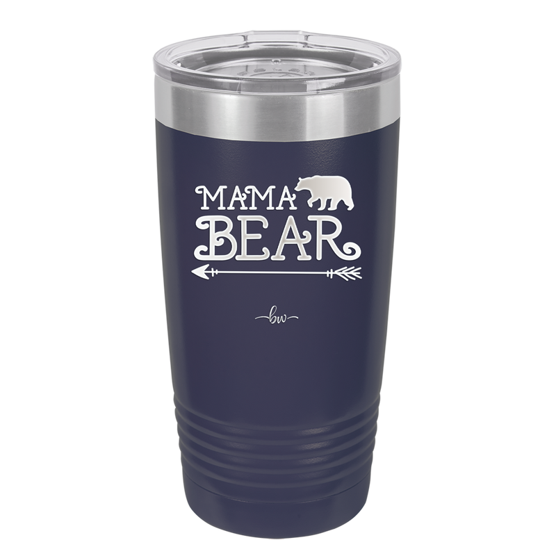 Mama Bear Arrow - Laser Engraved Stainless Steel Drinkware - 2007 -
