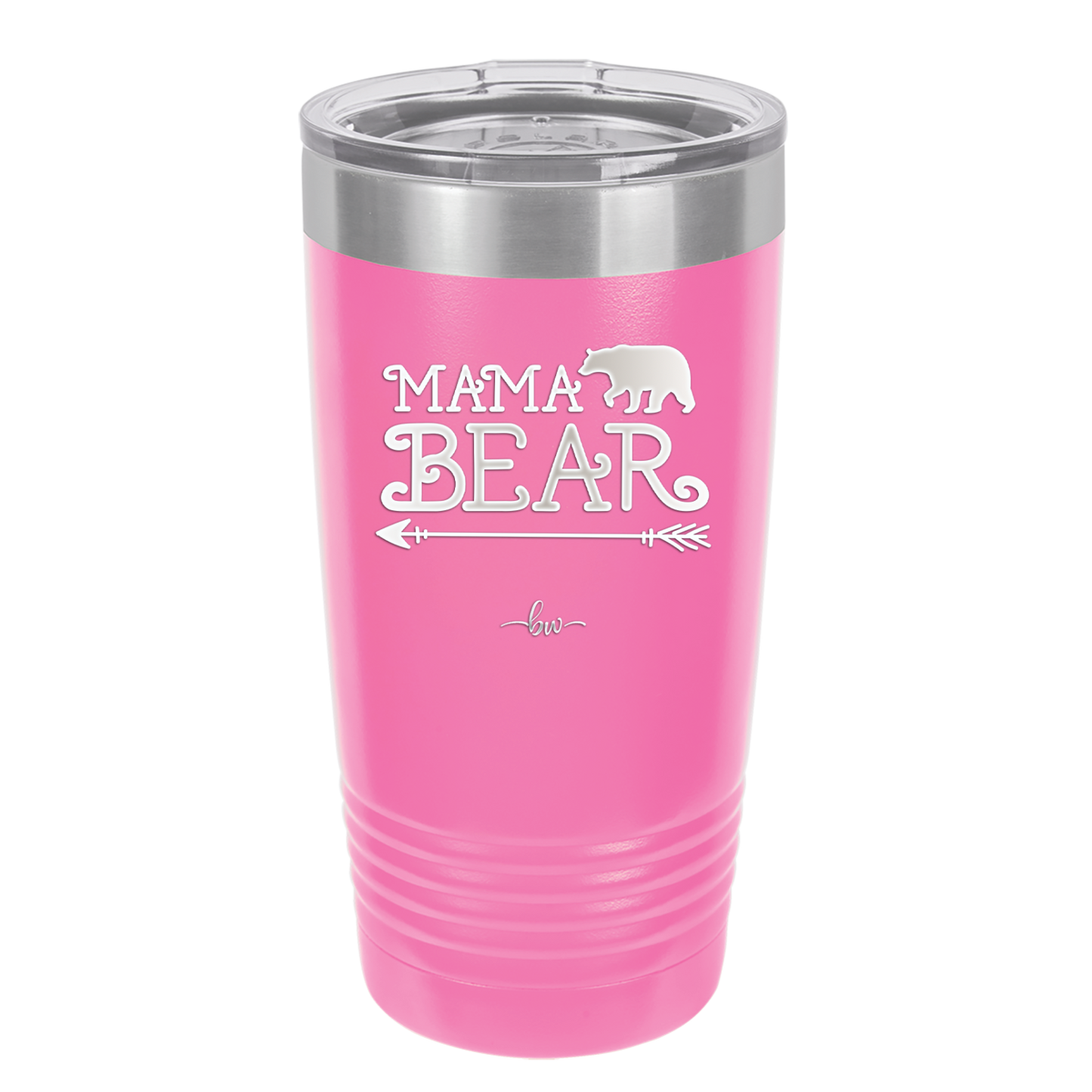 Mama Bear Arrow - Laser Engraved Stainless Steel Drinkware - 2007 -