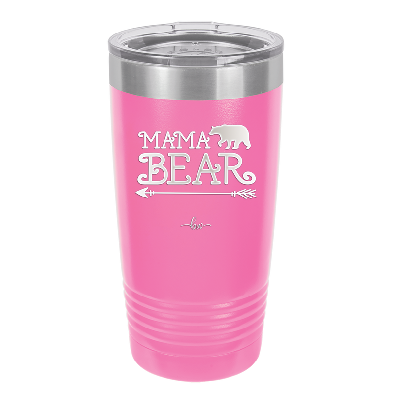 Mama Bear Arrow - Laser Engraved Stainless Steel Drinkware - 2007 -