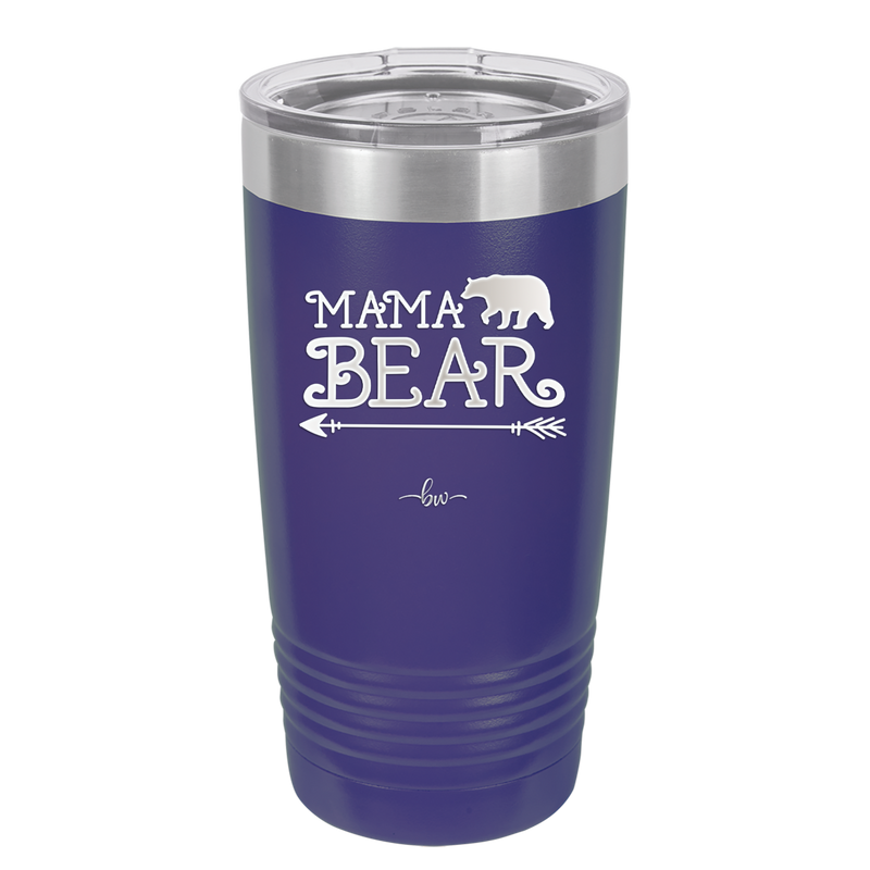 Mama Bear Arrow - Laser Engraved Stainless Steel Drinkware - 2007 -
