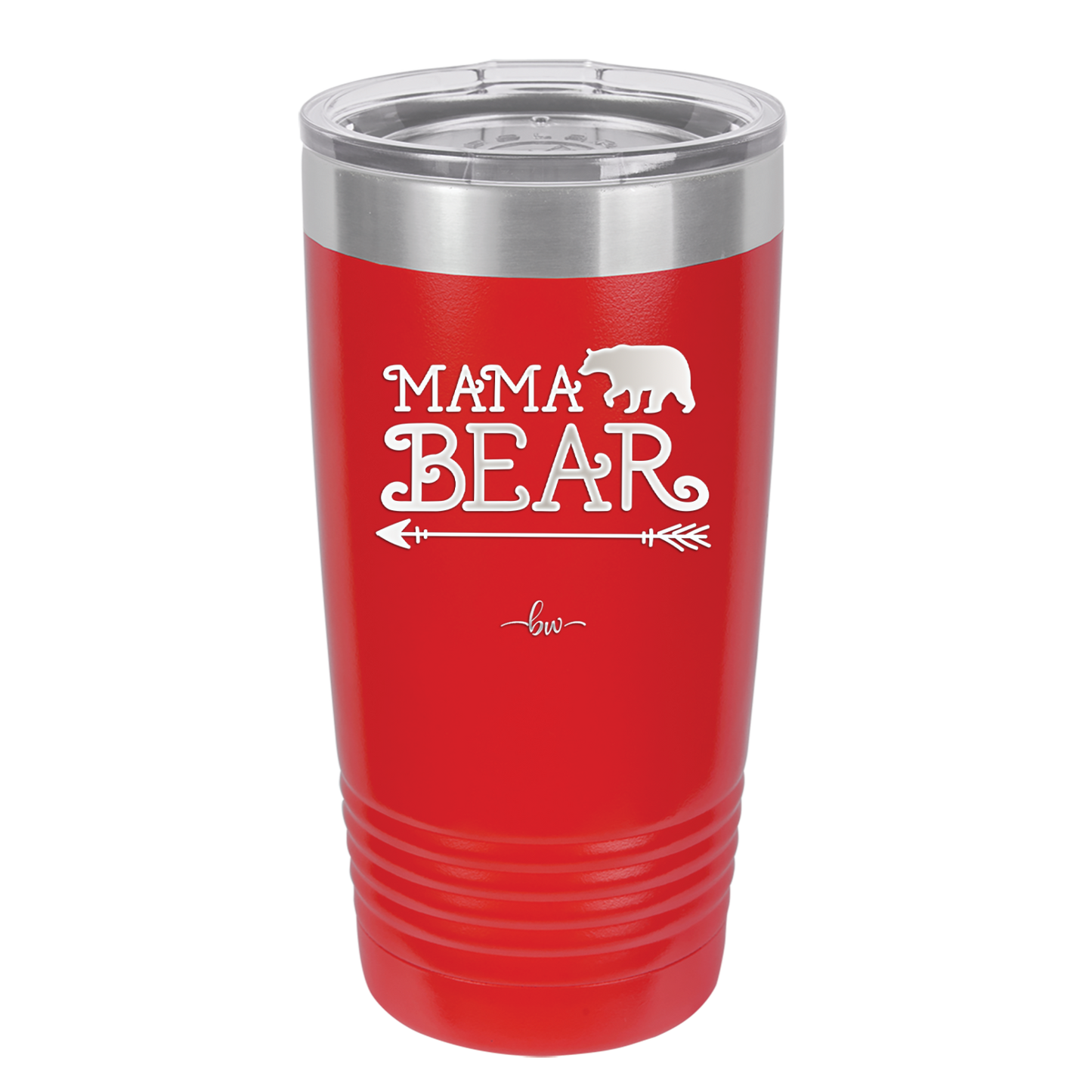 Mama Bear Arrow - Laser Engraved Stainless Steel Drinkware - 2007 -