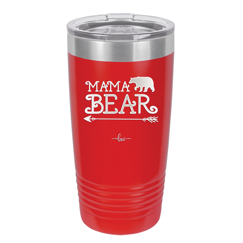 Mama Bear Arrow - Laser Engraved Stainless Steel Drinkware - 2007 -