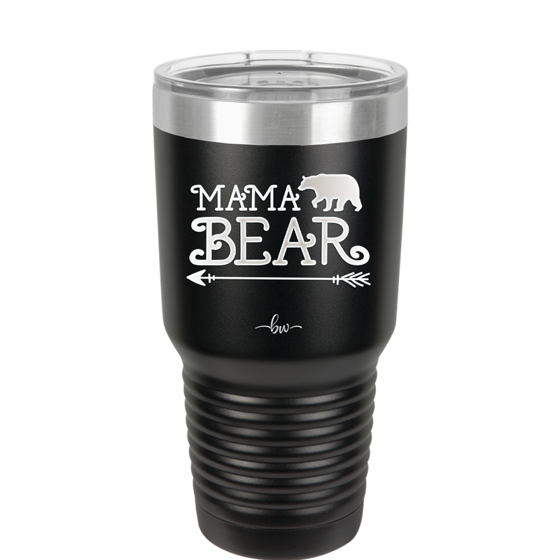 Mama Bear Arrow - Laser Engraved Stainless Steel Drinkware - 2007 -