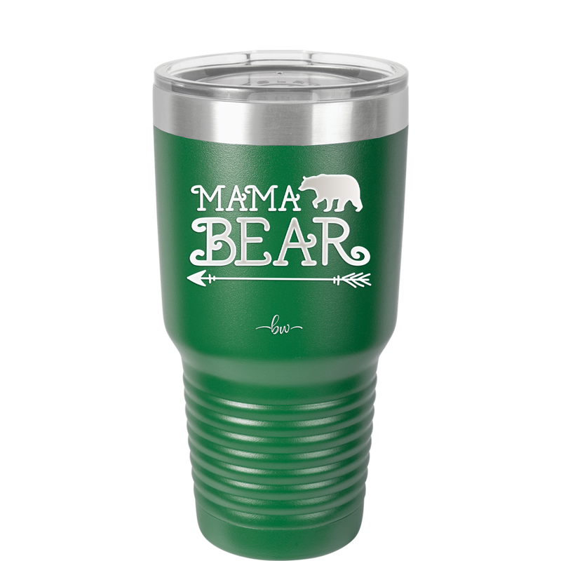 Mama Bear Arrow - Laser Engraved Stainless Steel Drinkware - 2007 -