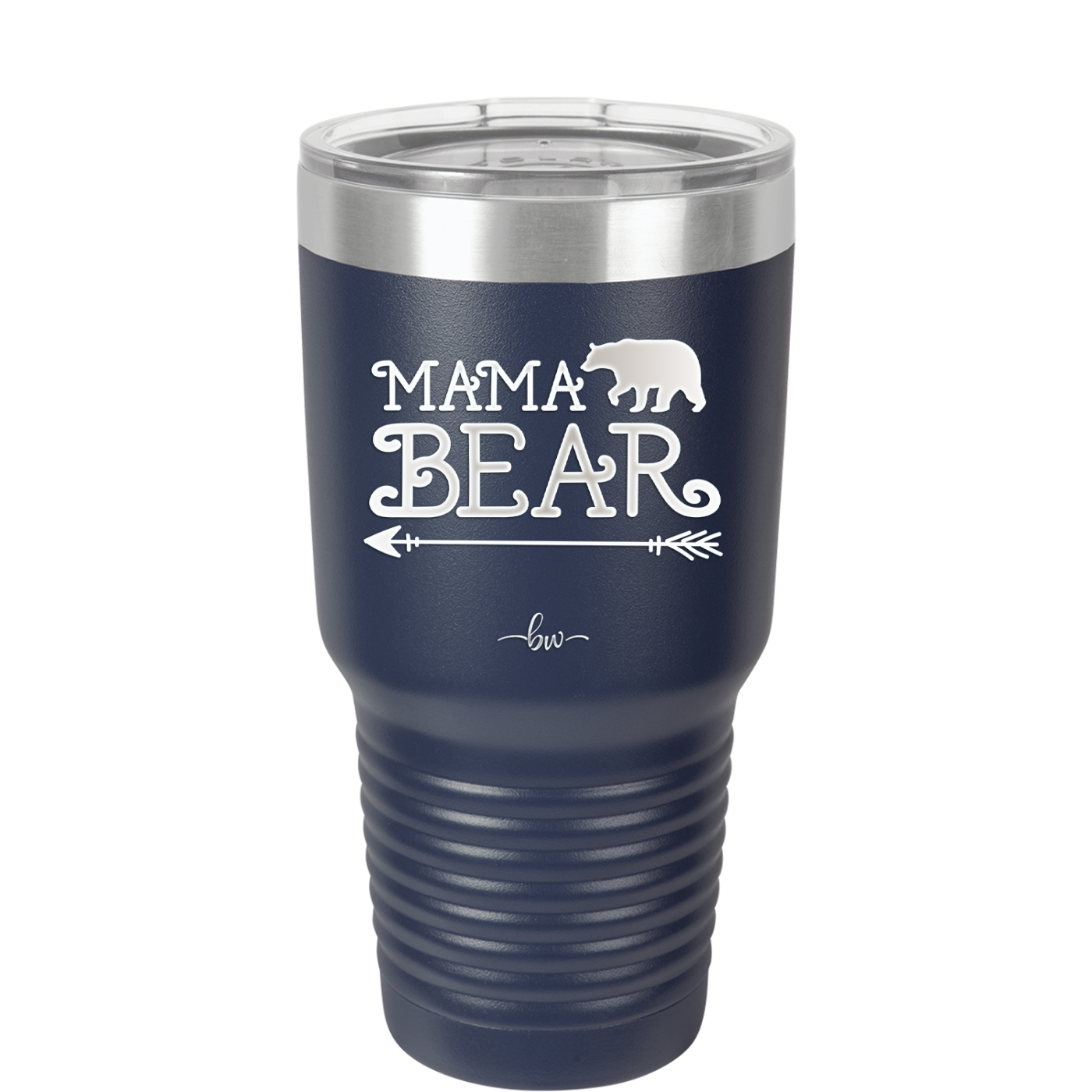 Mama Bear Arrow - Laser Engraved Stainless Steel Drinkware - 2007 -