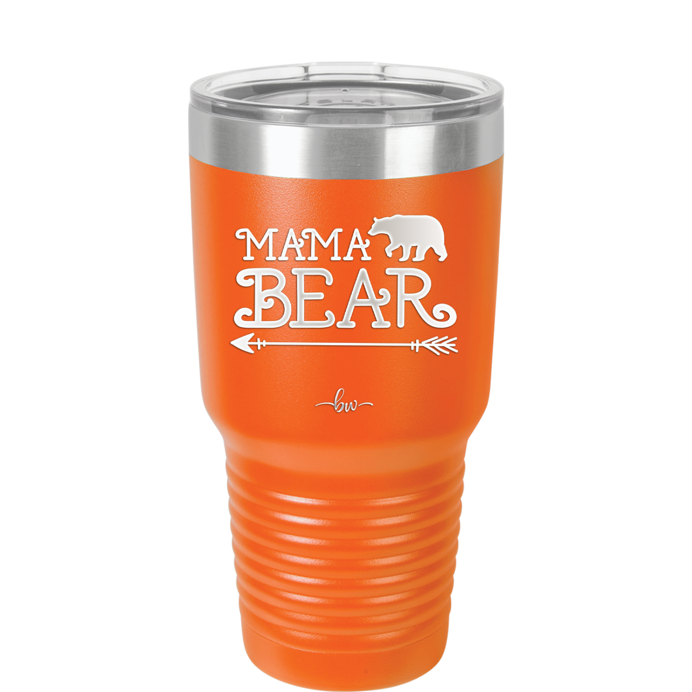 Mama Bear Arrow - Laser Engraved Stainless Steel Drinkware - 2007 -