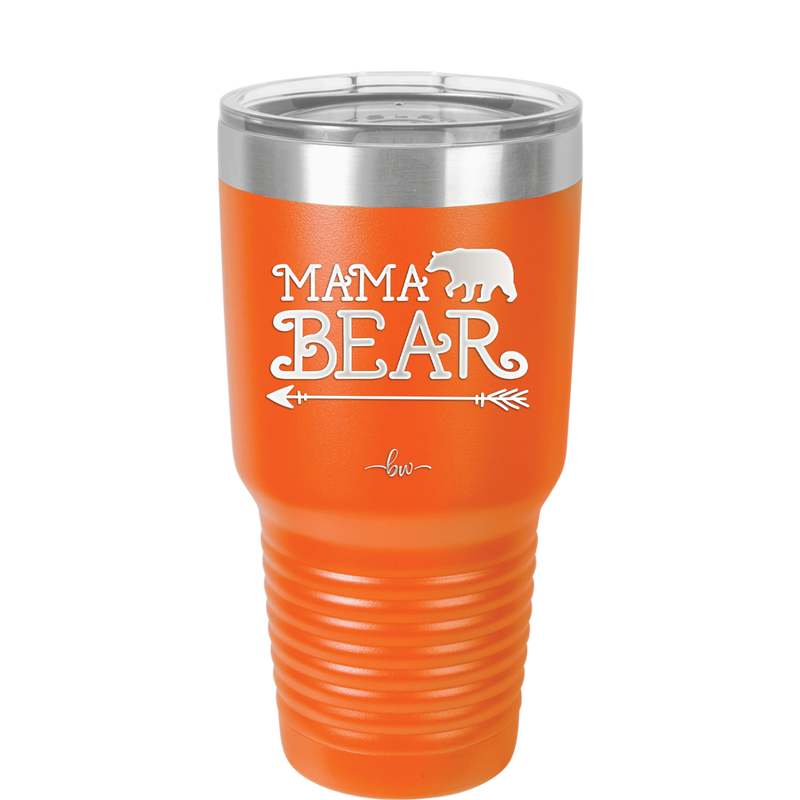 Mama Bear Arrow - Laser Engraved Stainless Steel Drinkware - 2007 -