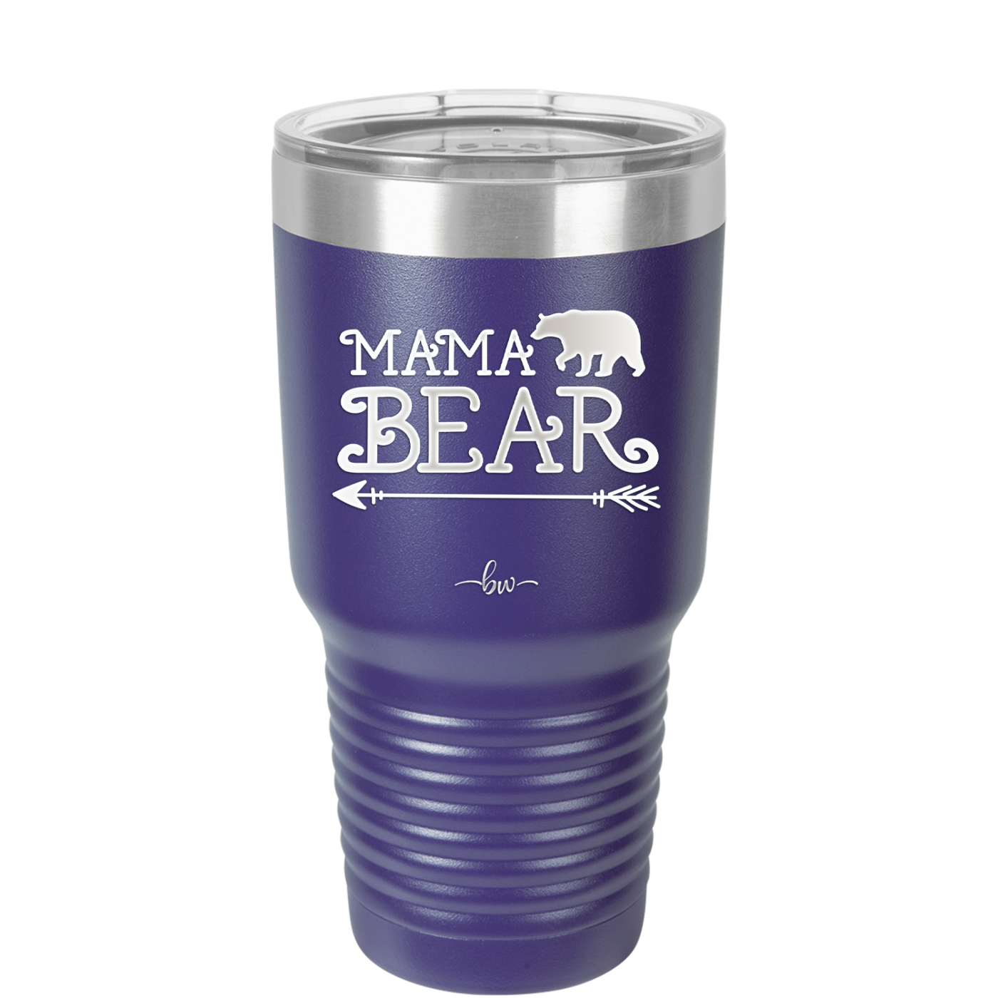 Mama Bear Arrow - Laser Engraved Stainless Steel Drinkware - 2007 -