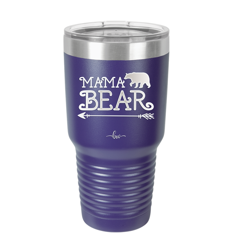 Mama Bear Arrow - Laser Engraved Stainless Steel Drinkware - 2007 -