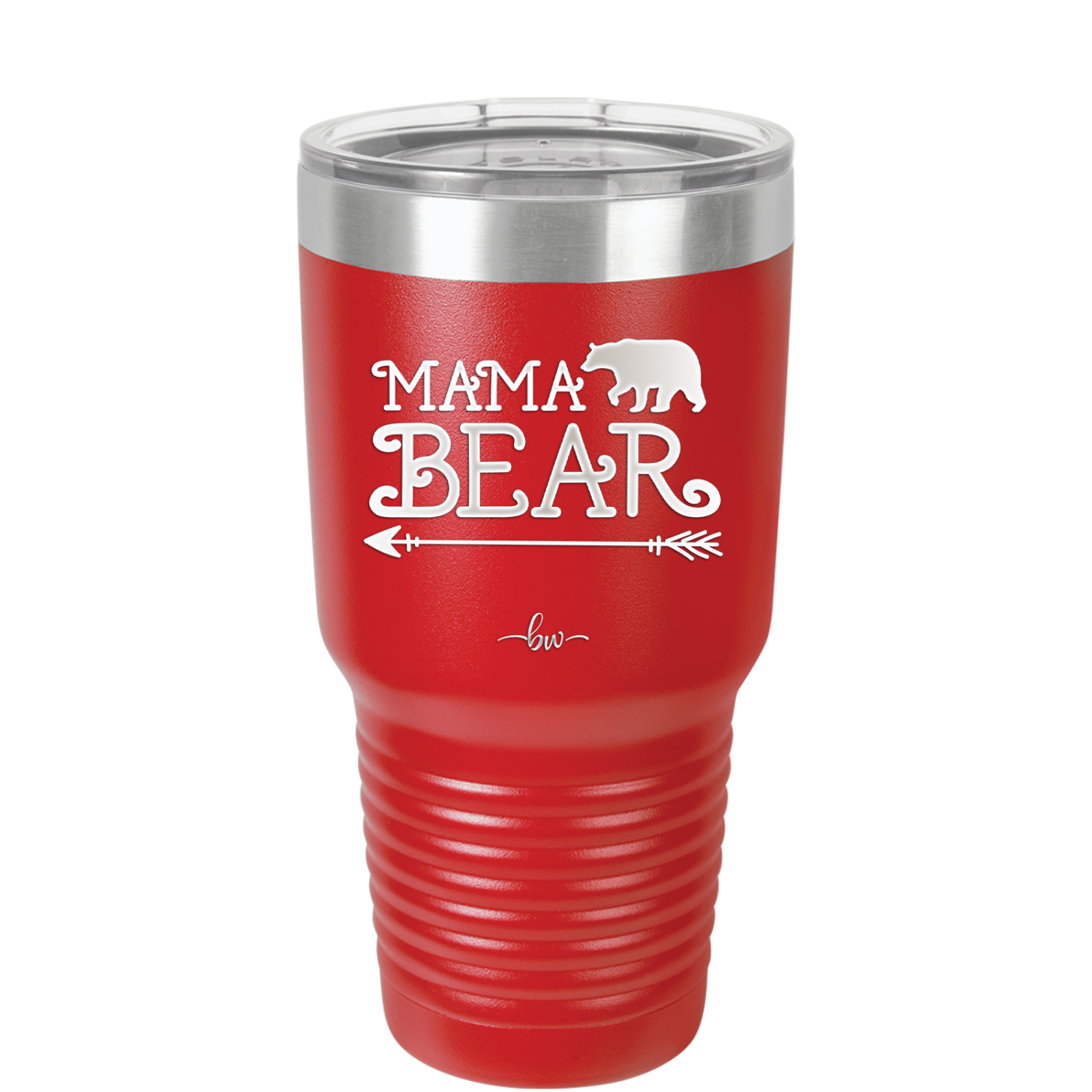 Mama Bear Arrow - Laser Engraved Stainless Steel Drinkware - 2007 -