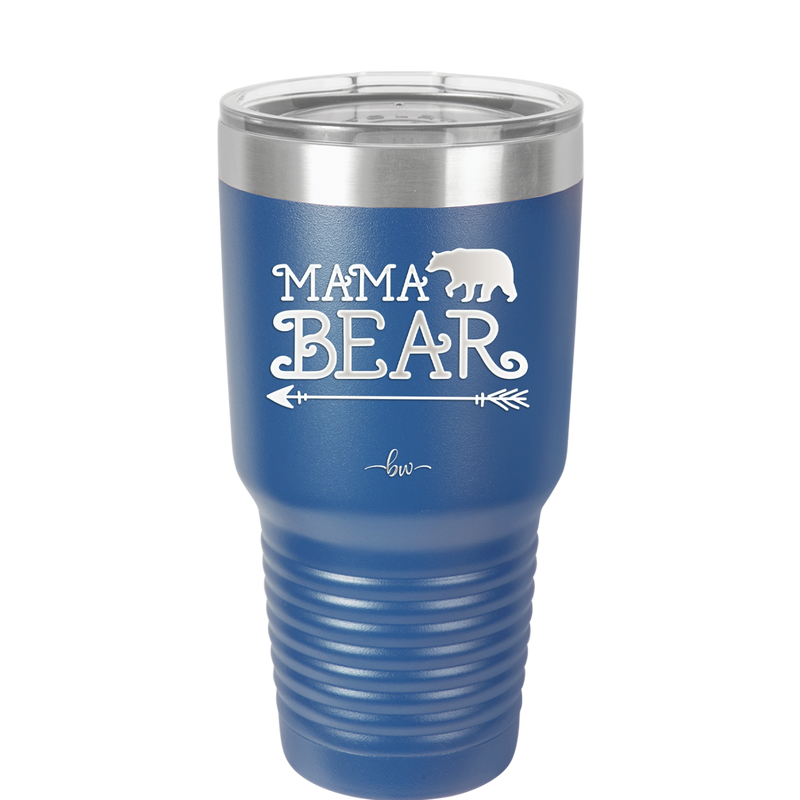 Mama Bear Arrow - Laser Engraved Stainless Steel Drinkware - 2007 -