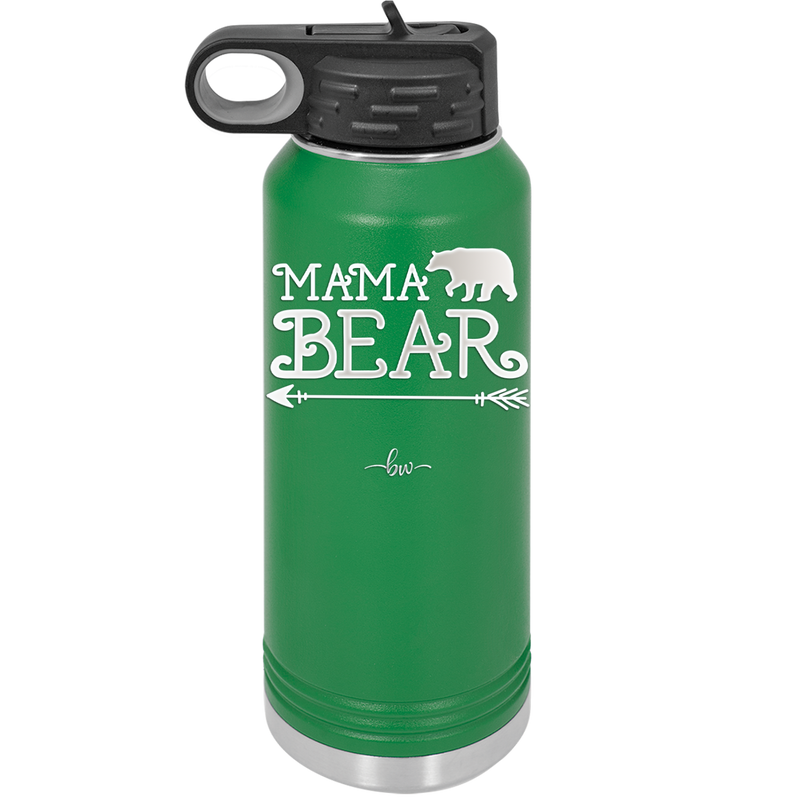 Mama Bear Arrow - Laser Engraved Stainless Steel Drinkware - 2007 -