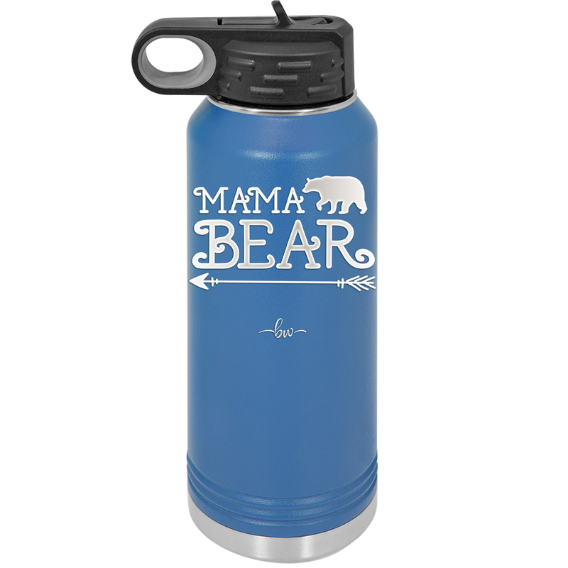 Mama Bear Arrow - Laser Engraved Stainless Steel Drinkware - 2007 -