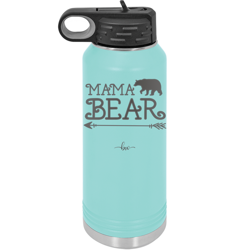 Mama Bear Arrow - Laser Engraved Stainless Steel Drinkware - 2007 -