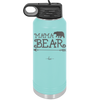 Mama Bear Arrow - Laser Engraved Stainless Steel Drinkware - 2007 -