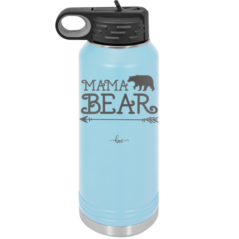 Mama Bear Arrow - Laser Engraved Stainless Steel Drinkware - 2007 -