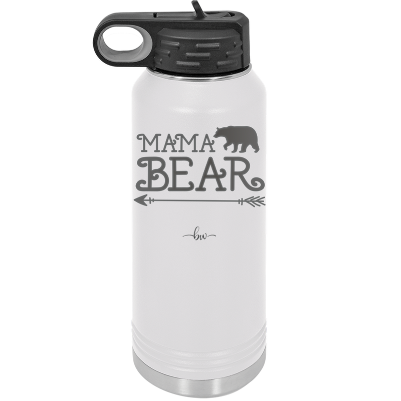 Mama Bear Arrow - Laser Engraved Stainless Steel Drinkware - 2007 -