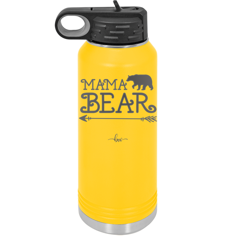 Mama Bear Arrow - Laser Engraved Stainless Steel Drinkware - 2007 -