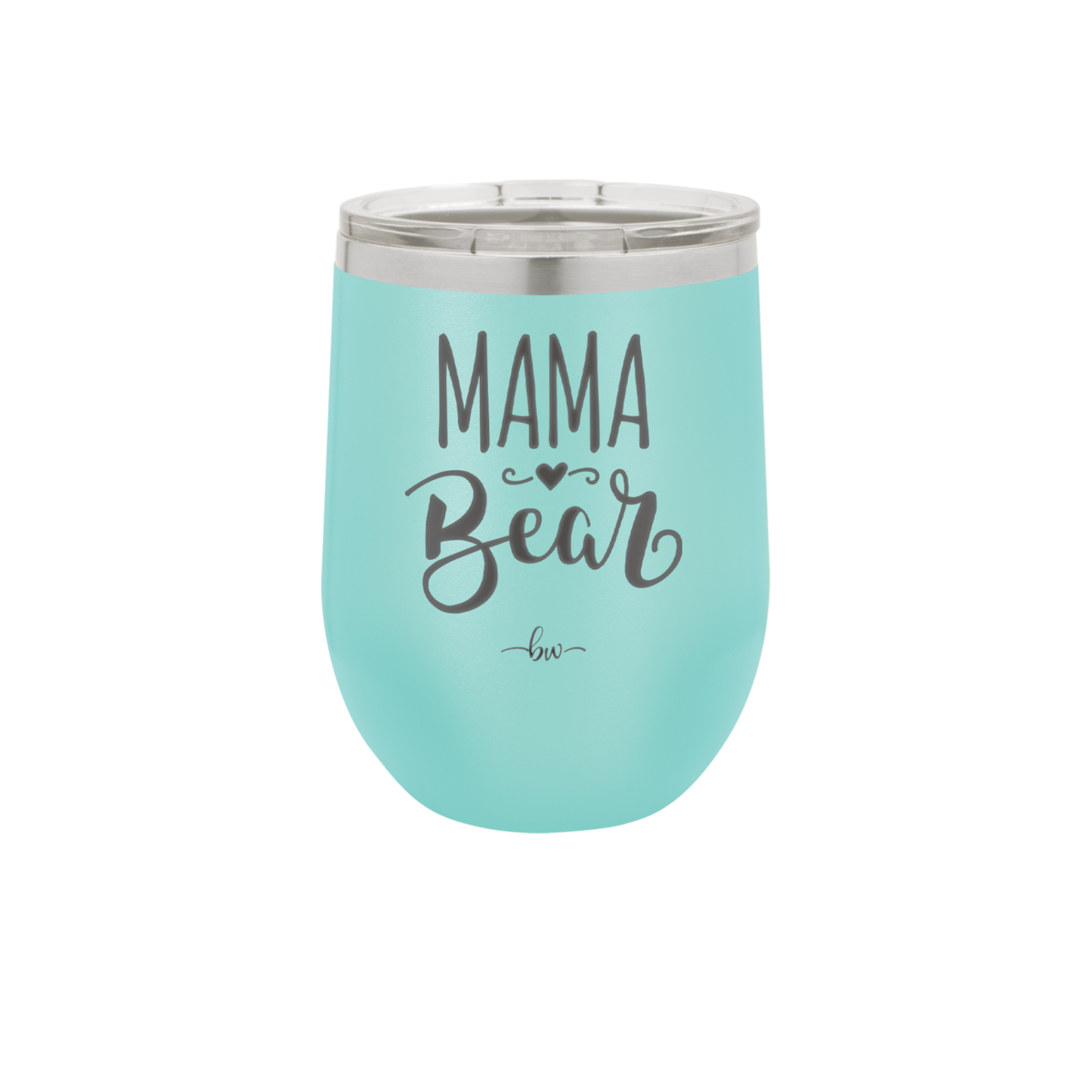 Mama Bear Script - Laser Engraved Stainless Steel Drinkware - 2009 -
