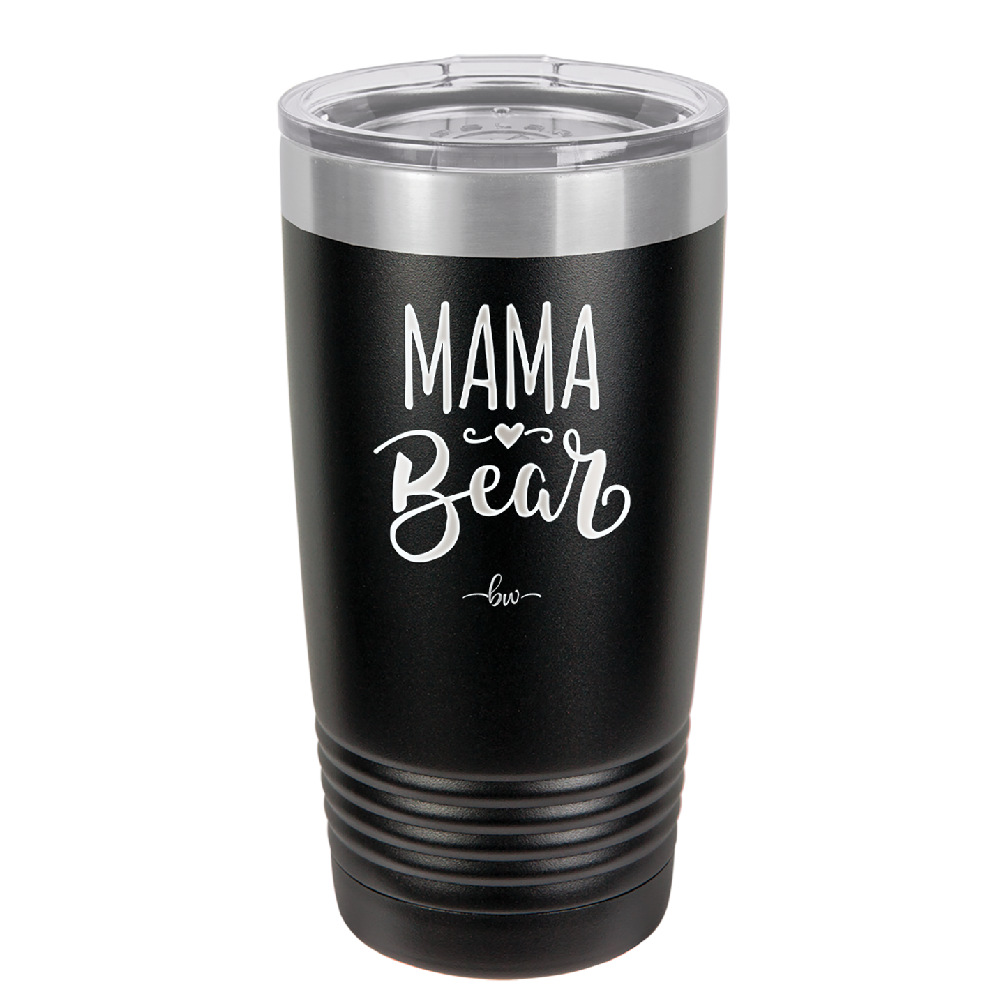 Mama Bear Script - Laser Engraved Stainless Steel Drinkware - 2009 -