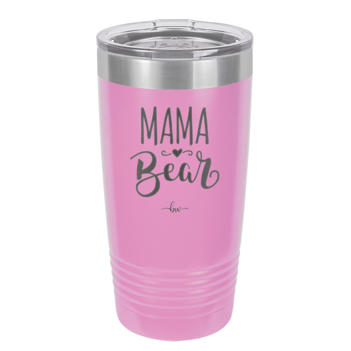Mama Bear Script - Laser Engraved Stainless Steel Drinkware - 2009 -