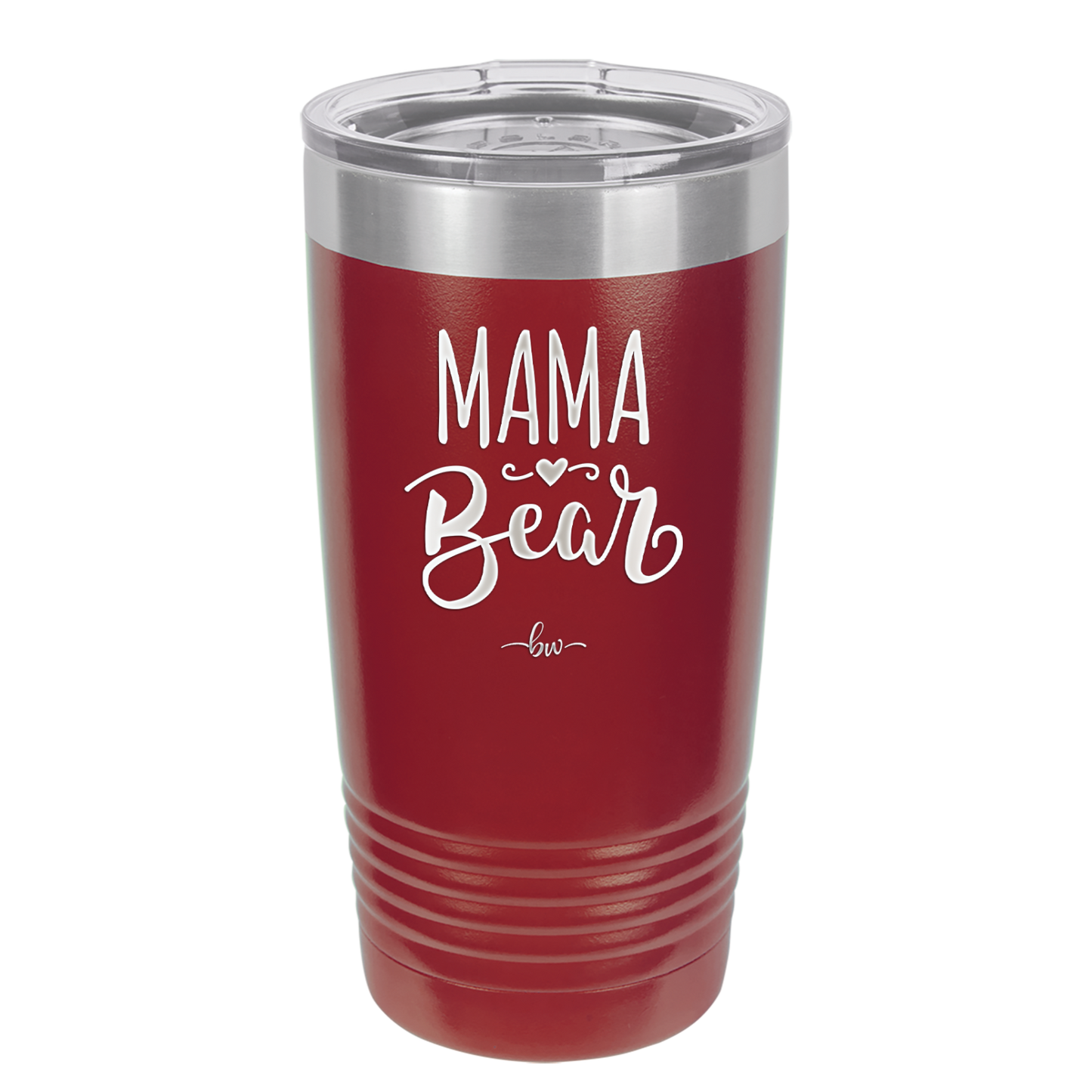 Mama Bear Script - Laser Engraved Stainless Steel Drinkware - 2009 -