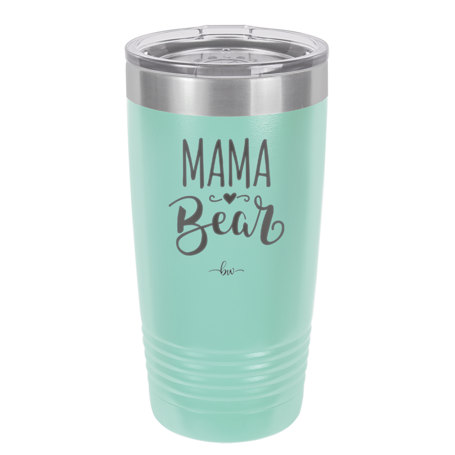 Mama Bear Script - Laser Engraved Stainless Steel Drinkware - 2009 -