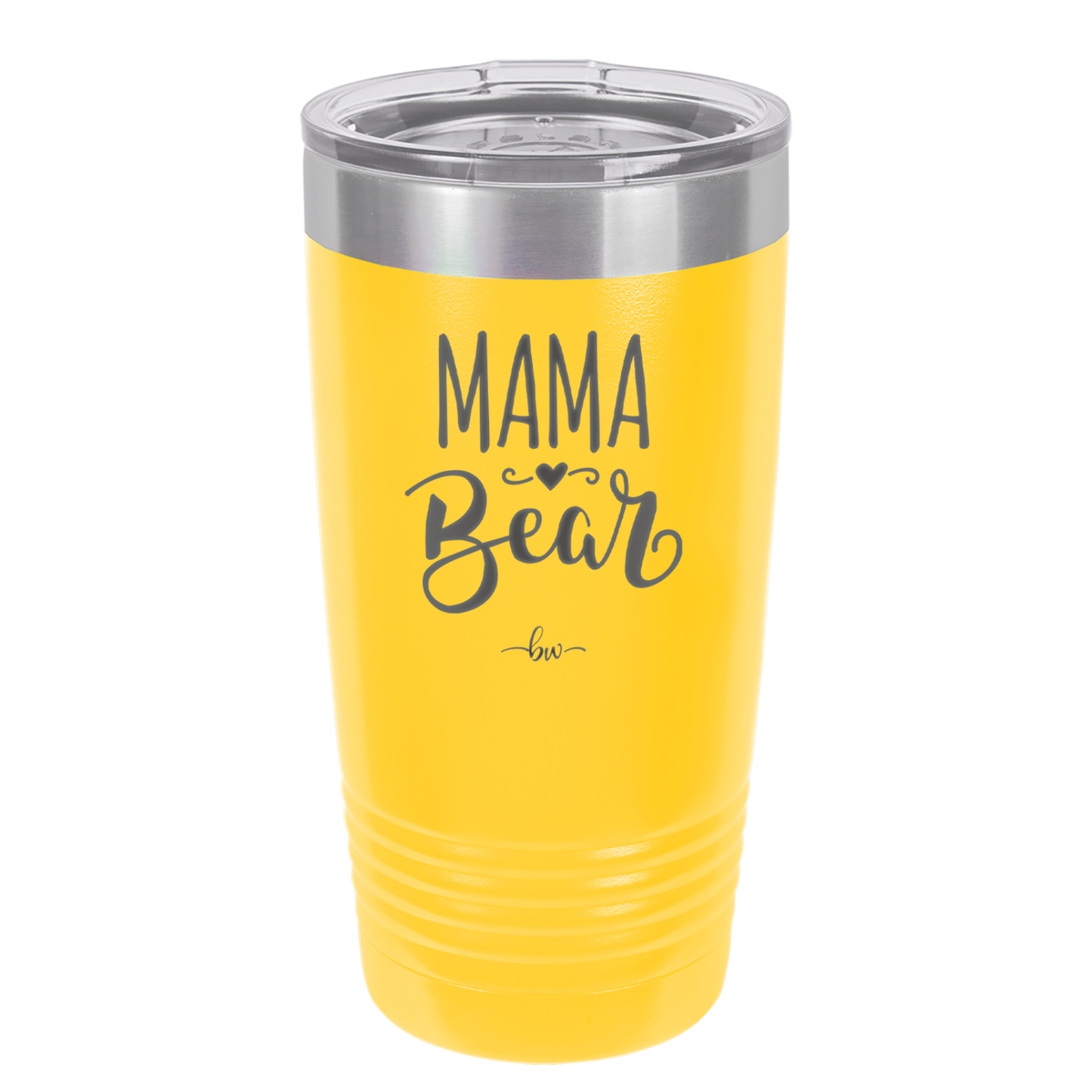 Mama Bear Script - Laser Engraved Stainless Steel Drinkware - 2009 -