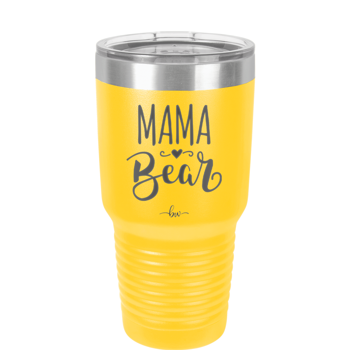 Mama Bear Script - Laser Engraved Stainless Steel Drinkware - 2009 -