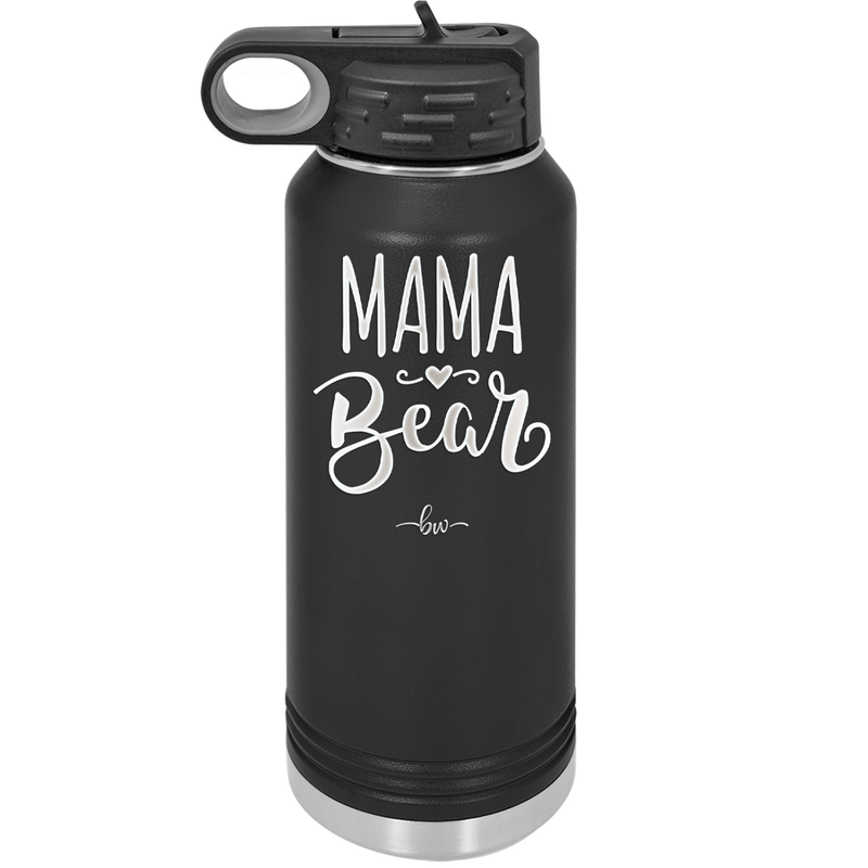 Mama Bear Script - Laser Engraved Stainless Steel Drinkware - 2009 -