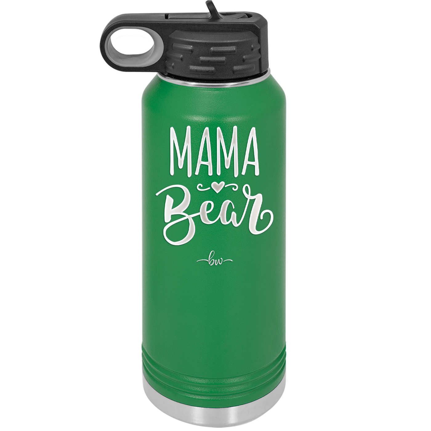 Mama Bear Script - Laser Engraved Stainless Steel Drinkware - 2009 -