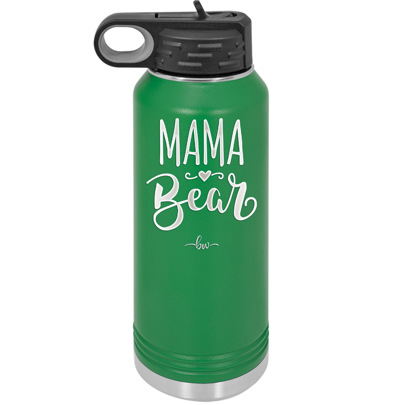Mama Bear Script - Laser Engraved Stainless Steel Drinkware - 2009 -