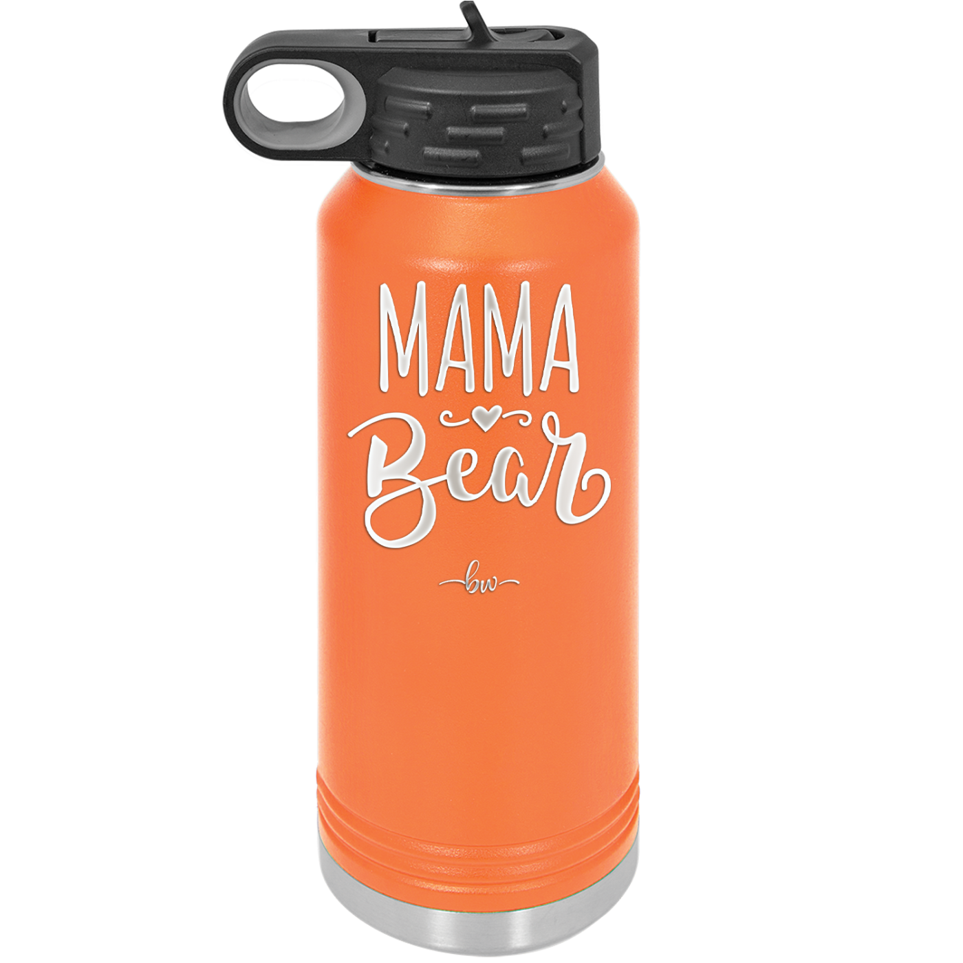 Mama Bear Script - Laser Engraved Stainless Steel Drinkware - 2009 -