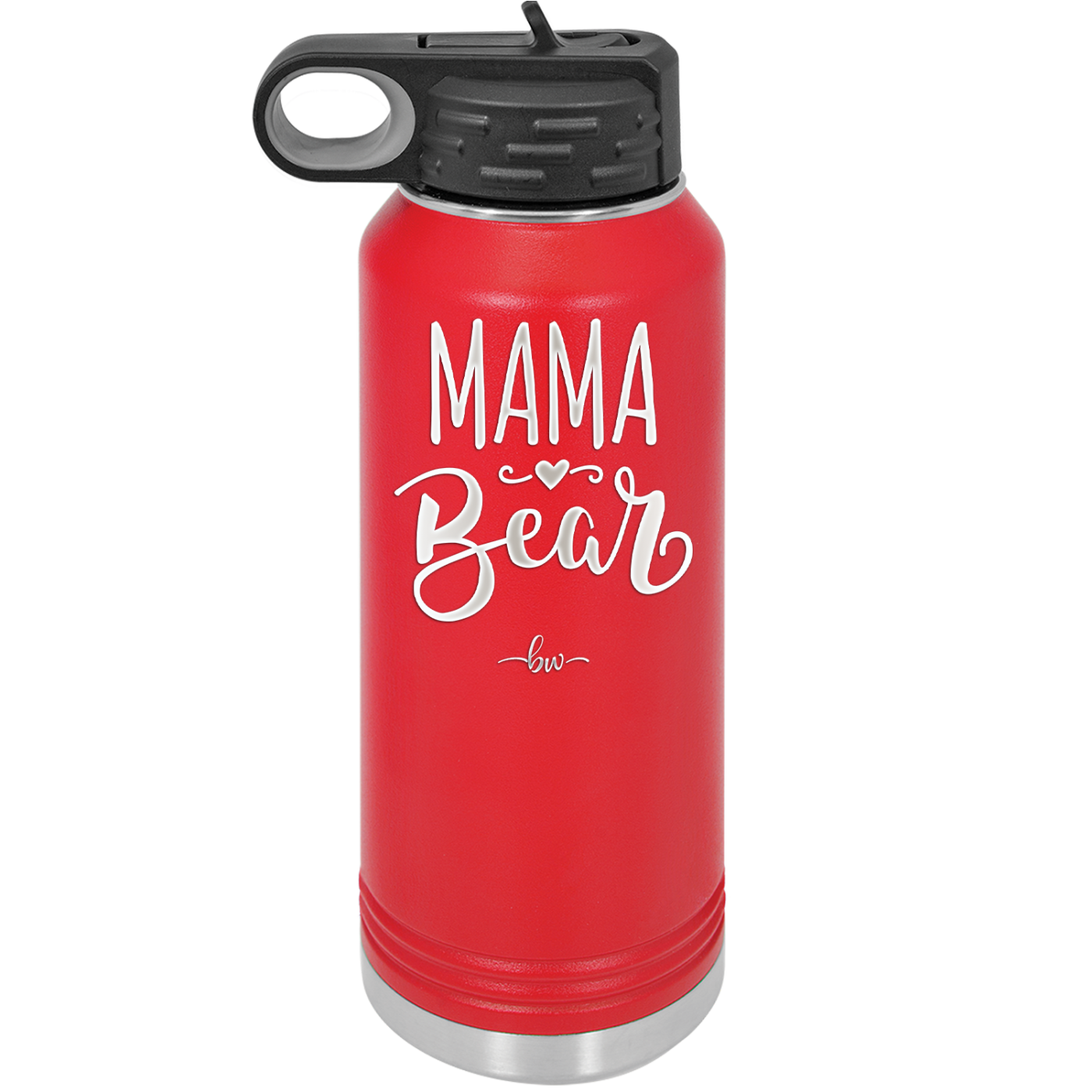 Mama Bear Script - Laser Engraved Stainless Steel Drinkware - 2009 -