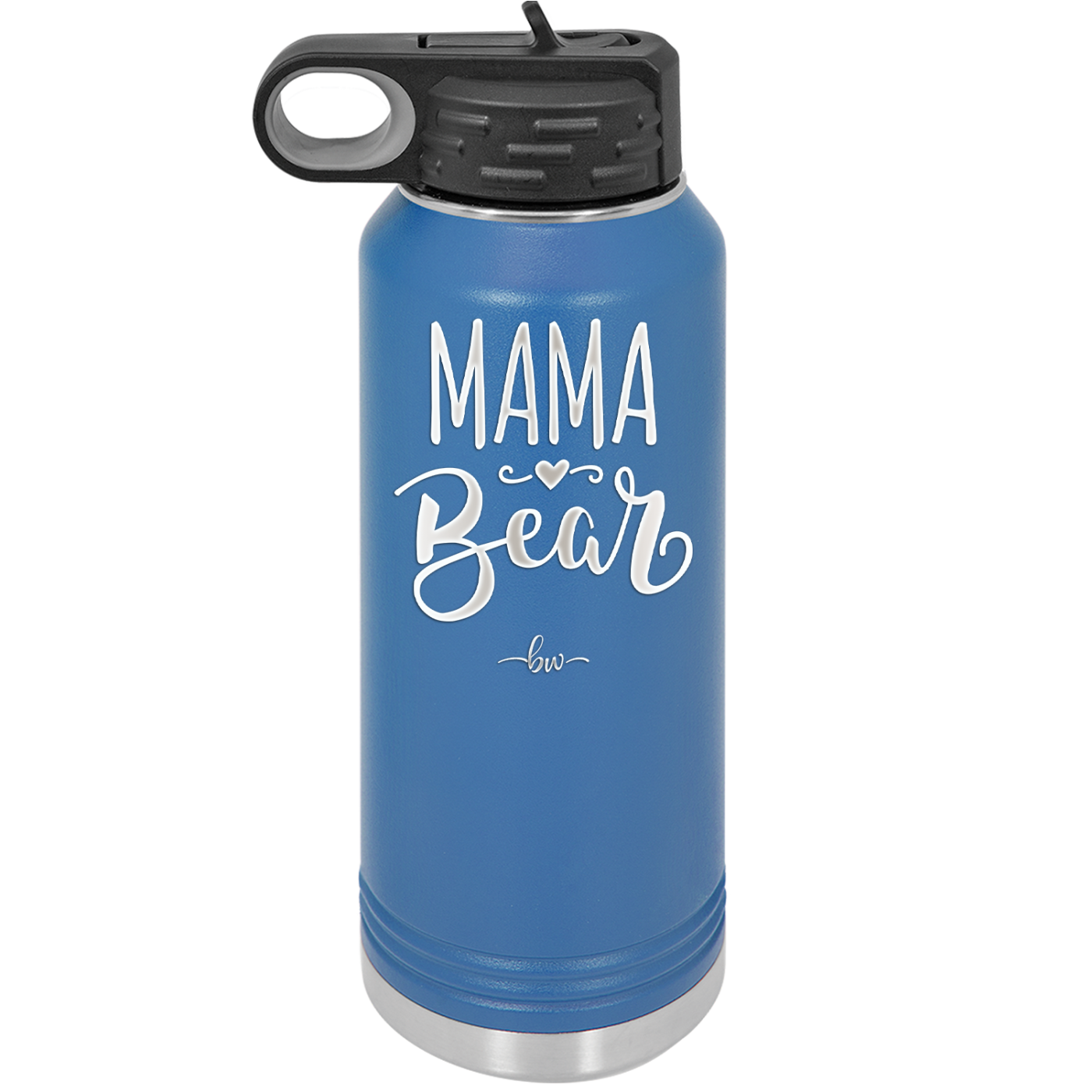 Mama Bear Script - Laser Engraved Stainless Steel Drinkware - 2009 -