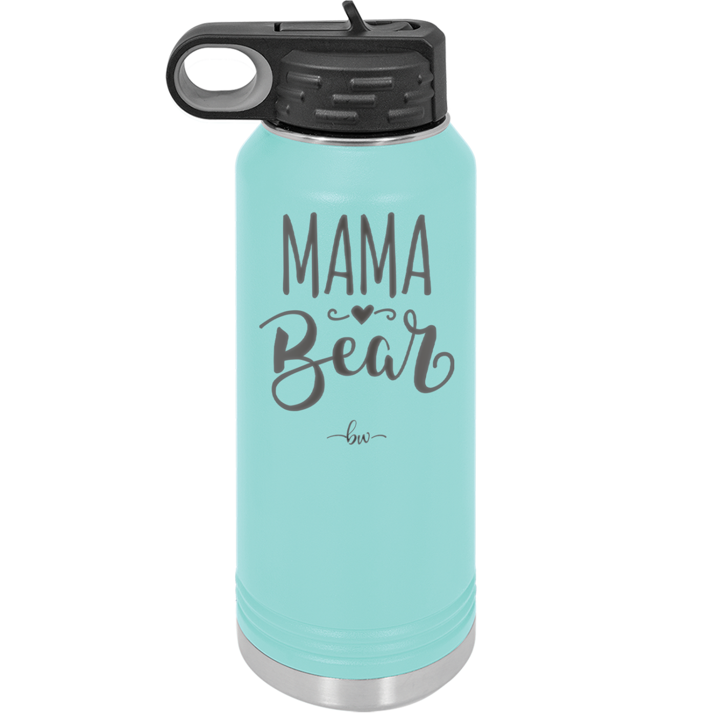 Mama Bear Script - Laser Engraved Stainless Steel Drinkware - 2009 -