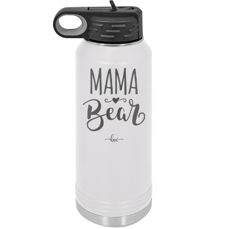 Mama Bear Script - Laser Engraved Stainless Steel Drinkware - 2009 -
